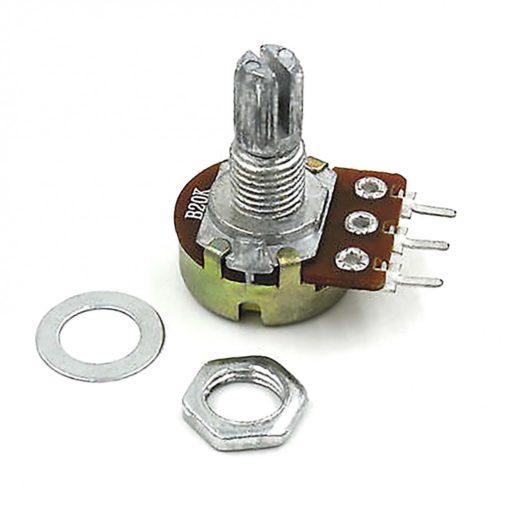 Panel Mount K Ohm Watt Linear Rotary Potentiometer