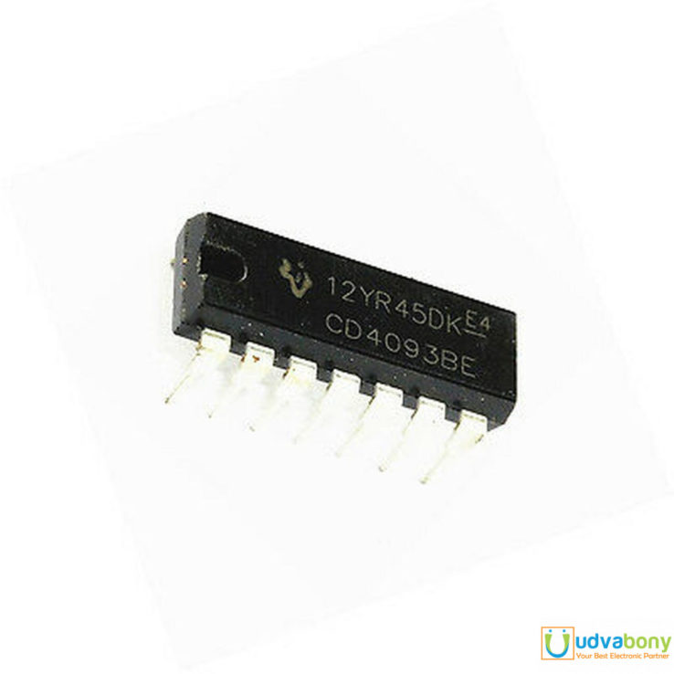 CD4093 4093 DIP 14 Pin Quad 2 Input NAND Schmitt Trigger IC