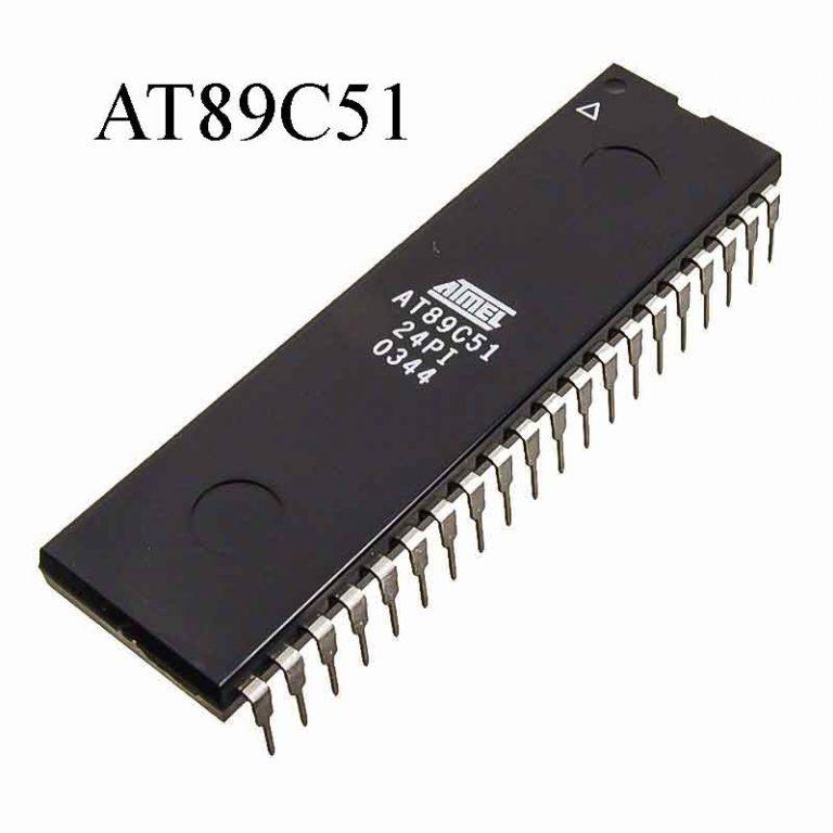 AT89C51 89C51 IC DIP 40 Microcontroller IC 8 Bit 24MHz 4KB