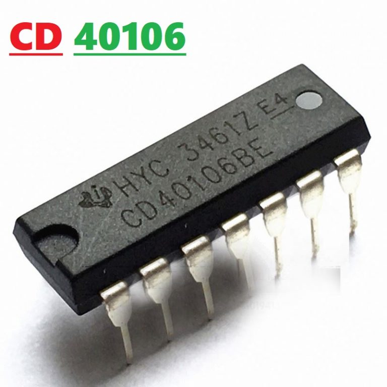 Cd Dip Pin Hex Inverter Schmitt Trigger Cmos