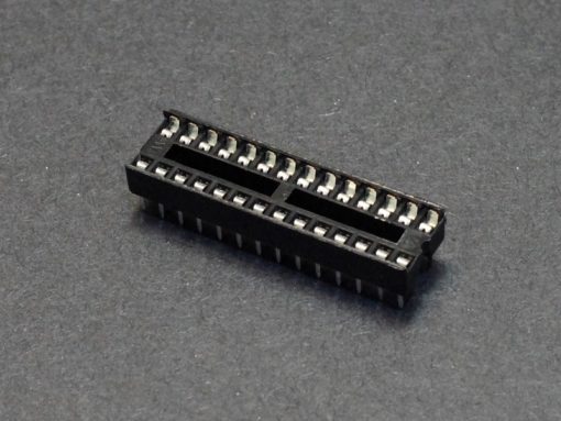 28Pin IC Base 28 Pin Leads PCB Mount Low Cost IC Socket DIL DIP IC