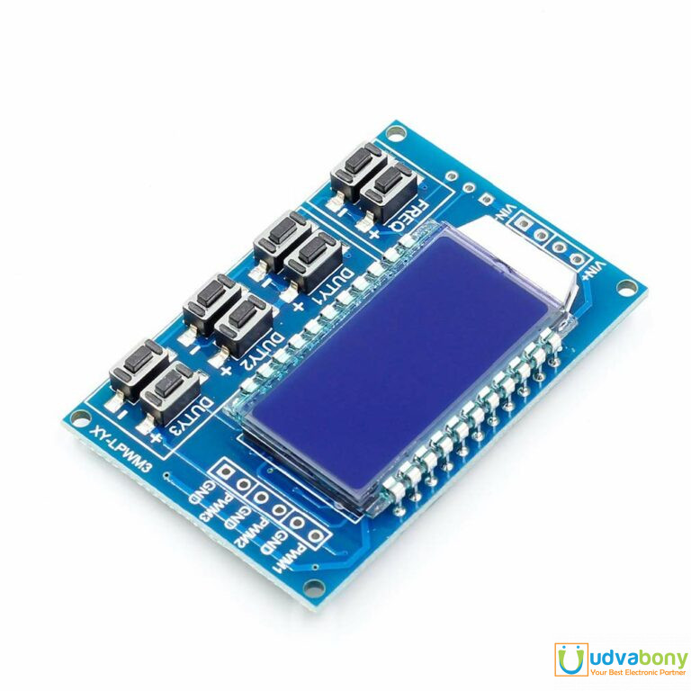 3 Channels XY LPWM Signal Generator PWM Pulse Wave Frequency Digital