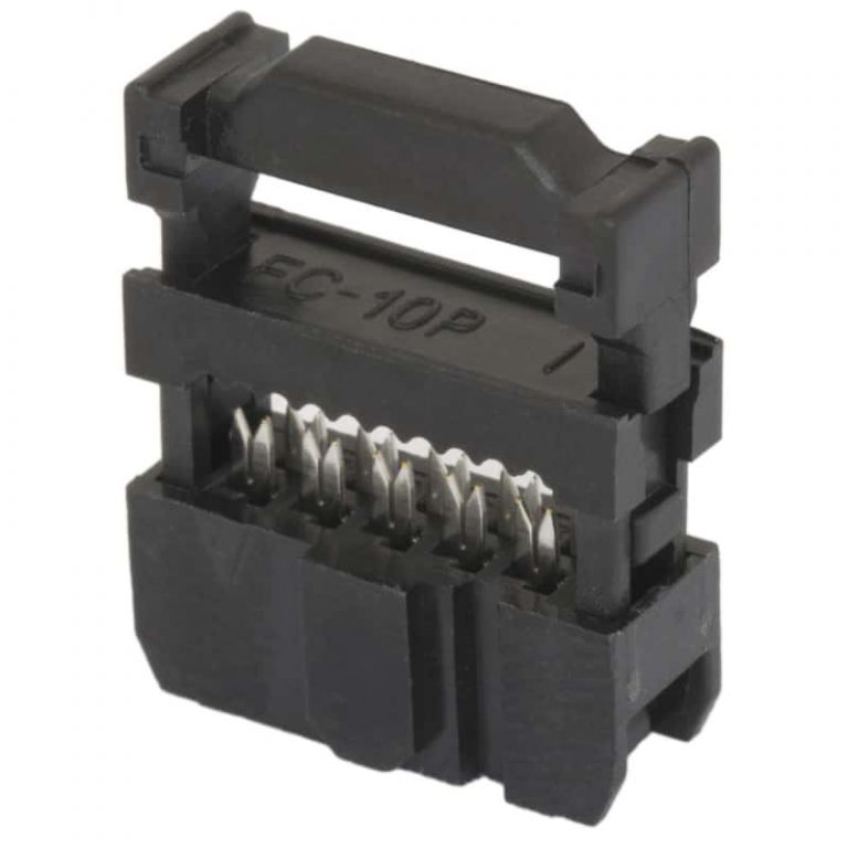 Idc Mm Pitch Pin Female Socket Connector