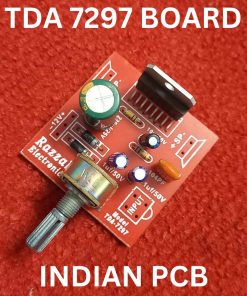 INDIAN PCB SINGLE Volume TDA7297 Board TDA7297 Amplifier Circuit 12V