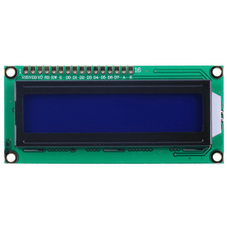 5V 1601 Display 1601 LCD Display 16x1 1601A LCD Display Module For ...