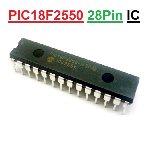 PIC-18F2550 28-pin 32kbyte 48MHz Microcontroller