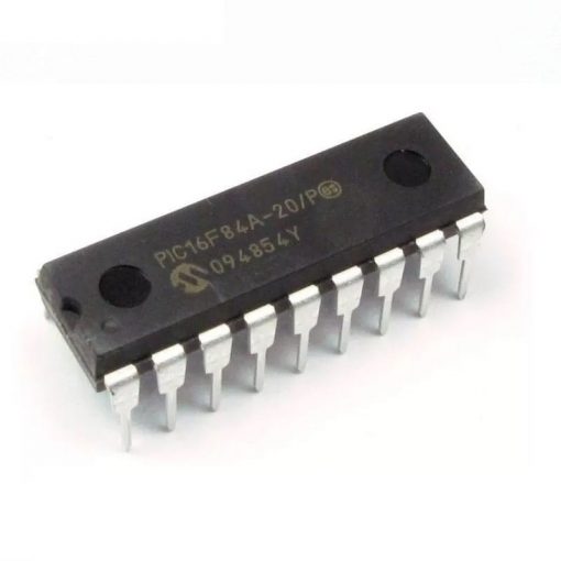 PIC16F84A PIC16F84 PIC-16F84 PIC 16F84 Microcontrollers IC 8-Bit 4MHz 1KB Flash Microchip MCU DIP-18 18 Pin Dual In Line Package Chip Electrical Circuitry & Parts