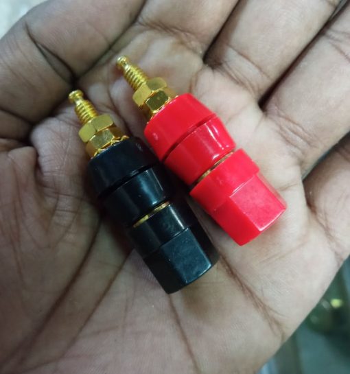 Banana 4mm Jack Plug Socket Connector 1-Pair