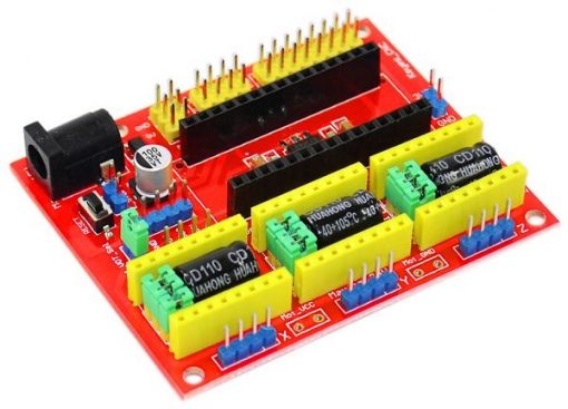 Arduino Nano Compatible CNC Shield V4 For DC Motor Driver Engraving Machine 3D Printer A4988 Driver Expansion Board 