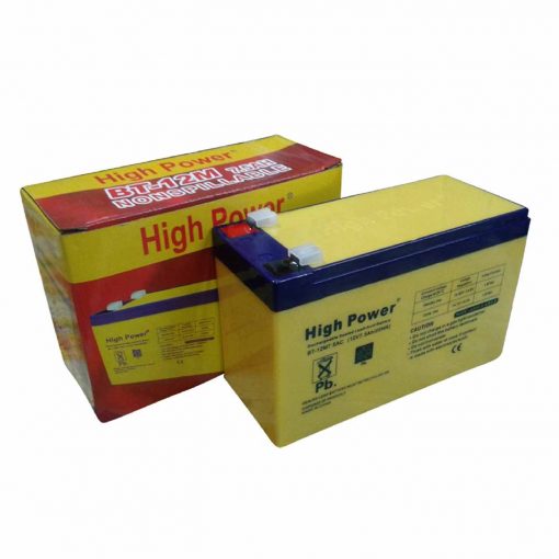 Lead Acid Battery 12V 7.5Ah Sealed Battery DC Rechargeable