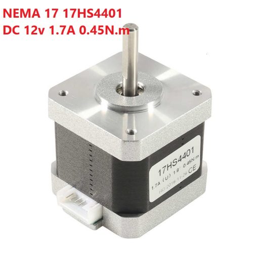 NEMA 17 17HS4401 DC 12v 1.7A 0.45N.m 1.8 Degree 4 Pin Cable 42 BYGH 40mm Stepper Motor