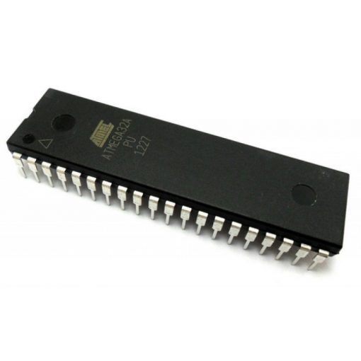 ATMEGA32A-PU ATMEGA32A ATMEGA32 16MHz 32KB Flash Memory 2KB Program Memory 8-Bit DIP-40 Pin Atmel Atmega AVR Microcontroller IC