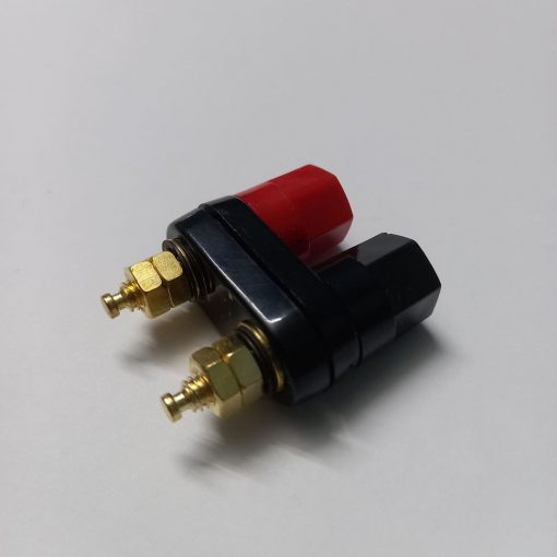 Dual Binding Post Terminal M5 Thread Power Amplifier Speaker Connector 2-Way 4mm Banana Plug Jack Socket Red Black Audio Amplifier