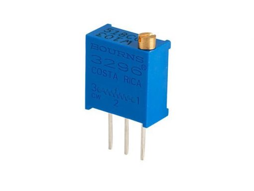 Square Cermet 103 10K Trimmer Trim Pot Potentiometer 3296W 3 Pin Variable Resistor 0.5W Electronic Components 