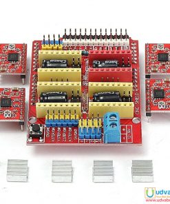 Arduino Compatible CNC Shield V3 With 4 Pcs A4988 Stepper Motor Driver