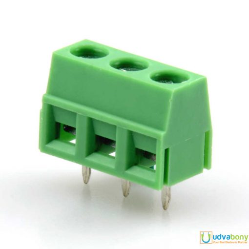 Green Color 3 Pin Plug-In PCB Mount Straight Screw Terminal Block Connector 5.08mm Pitch Socket Strips For Arduino