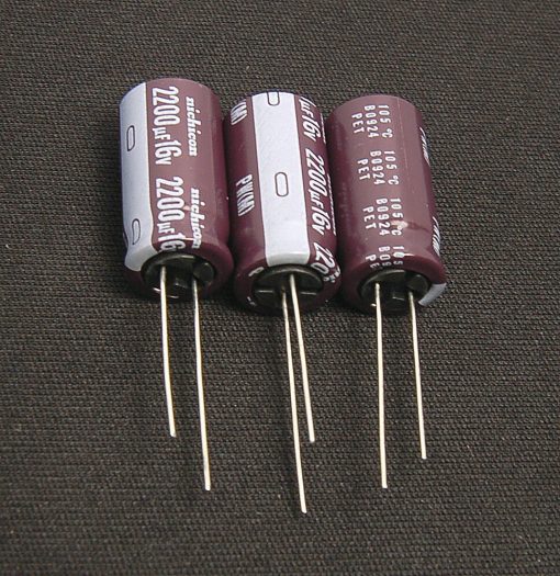 Electrolytic Capacitor 2200uF 16V Radial Polarized Aluminum Electrolytic Capacitor