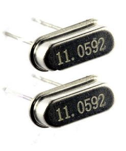 Crystal Oscillator 11.0592MHz Mini Passive Resonator 11.0592 MHz Inline Feet Passive Crystal