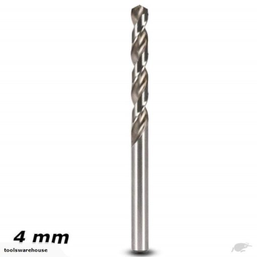 Drill Bit 4mm HSS Twist Drill Bits 4mm High Speed Steel With 4mm Shank ...