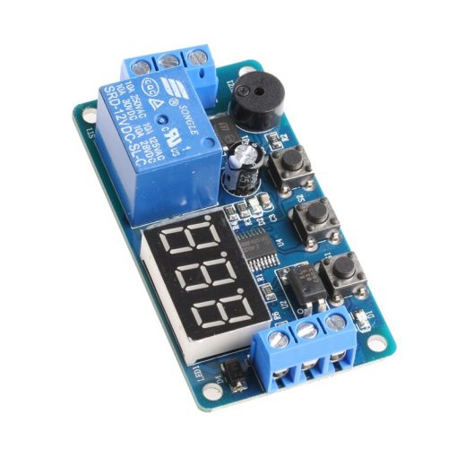 12V Delay Timer Circuit DC-12V DC12V Infinite Cycle Delay Timing Timer ...