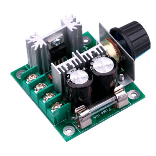 DC Motor Speed ​​Controller Regulator DC 12V-40V 10A PWM DC Motor Adjustable  Speed ​​Control CVT Switch Craft Electronic PCB Board Module