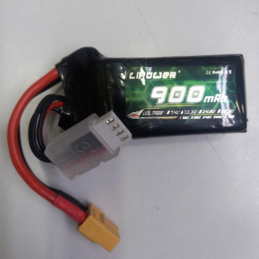 Lipo Battery 900mAh 11.1v 3S 25C