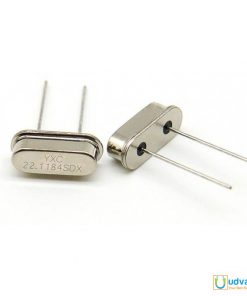 Crystal Oscillator 22.1184MHz Mini Passive Resonator 22.1184 MHz Inline Feet Passive Crystal