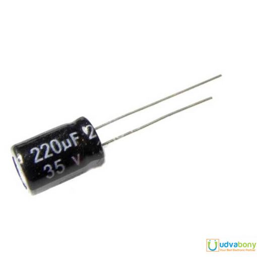 Electrolytic Capacitor 220uF 35V Radial Polarized Aluminum Electrolytic Capacitor