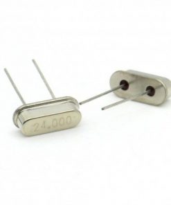 Crystal Oscillator 24.000MHz Mini Passive Resonator 24 MHz Inline Feet Passive Crystal