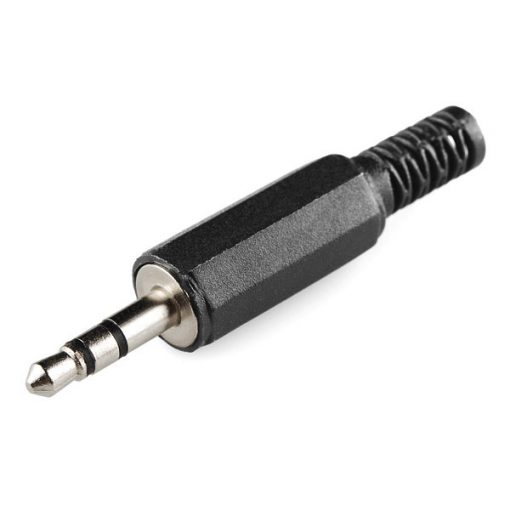 Male 3.5mm 3 Pin Stereo Audio Headphone Jack Connector Earphone Plug 