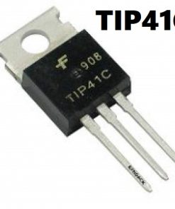 TIP41C TIP41 TIP-41 TIP 41 NPN Transistor 100V 6A 65W 3 Pin General Purpose NPN Transistor TO-220 Epitaxial Silicon Power Transistor