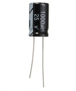 Electrolytic Capacitor 1000uF 25V Radial Polarized Aluminum Electrolytic Capacitor