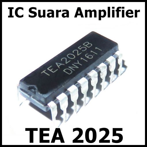 TEA2025 TEA2025B TEA2025 2025 DIP16 Audio Amplifiers IC Amplifier