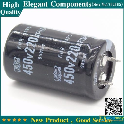 Electrolytic Capacitor 220uF 450V Radial Polarized Aluminum Electrolytic Capacitor