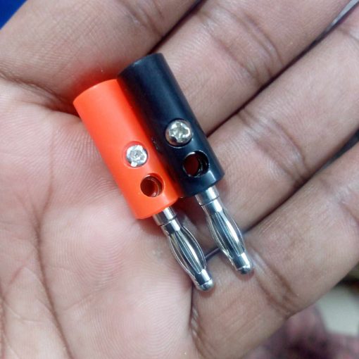 1Pair- MALE Banana Plug 4mm