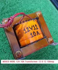 MIXED WIRE 12V 10A Transformer 12 0 12 10Amp