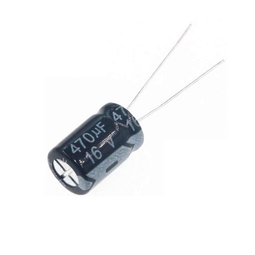 Electrolytic Capacitor 470uF 16V Radial Polarized Aluminum Electrolytic Capacitor