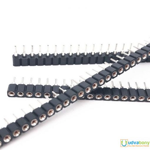 Female Header 40x1 Snap Able Straight Pins Single Row 2.54mm Pitch Pin Male Header Connector Strip