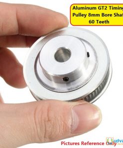 Aluminum GT2 Timing 8mm Bore Shaft Pulley 60 Tooth 6mm Belt For CNC Machine 3D Printer DC Gear Motor Parts Puli