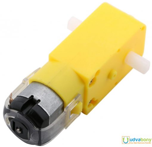 6V DC Geared Motor 130RPM Dual Shaft