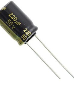 Electrolytic Capacitor 220uF 50V Radial Polarized Aluminum Electrolytic Capacitor