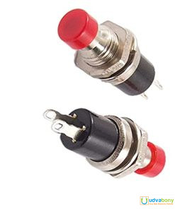 Momentary Switch 2 Pin AC 250V 1A Mini Push Button SPST