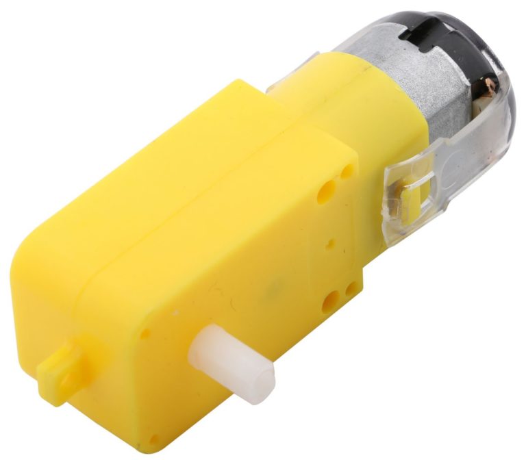 Yellow Plastic Gear Motor Dc 3v 6v 130rpm Gear Motor Dual Shaft Smart Robot Car Tt Gear Motor