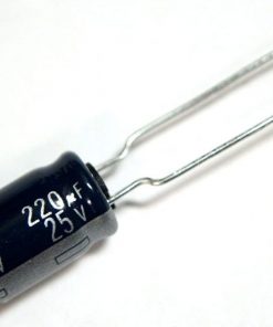 Electrolytic Capacitor 220uF 25V Radial Polarized Aluminum Electrolytic Capacitor