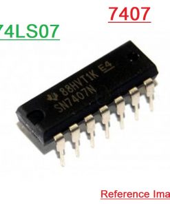 7407 SN74HC07N 74HC07 74LS07 Buffer Hex Inline Dual In Package DIP 14 Pin IC