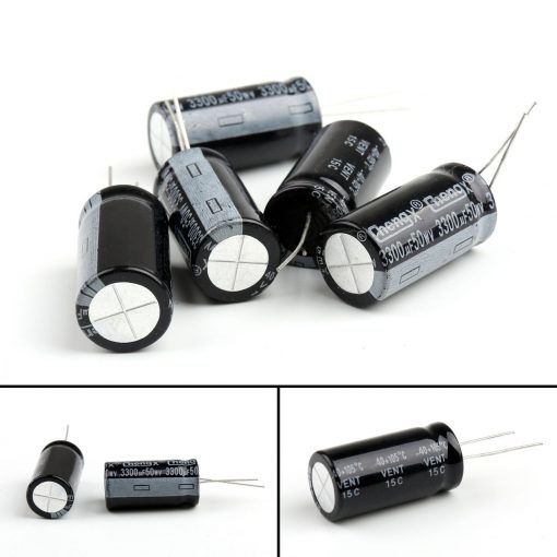 Electrolytic Capacitor 3300uF 50V Radial Polarized Aluminum Electrolytic Capacitor