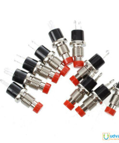 Momentary Switch 2 Pin AC 250V 1A Mini Push Button SPST