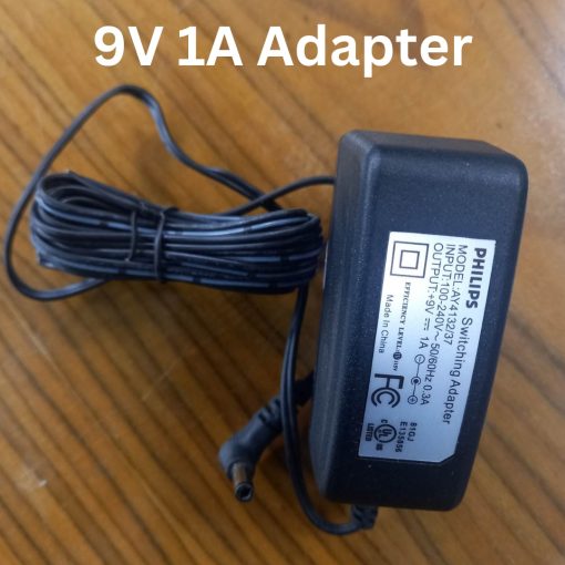 9V 1A BLACK AC 220V To DC 9V 1A Power Supply Adapters Chargers 9V 1Amp Chargers Adaptors For Camera LED Strip Lights