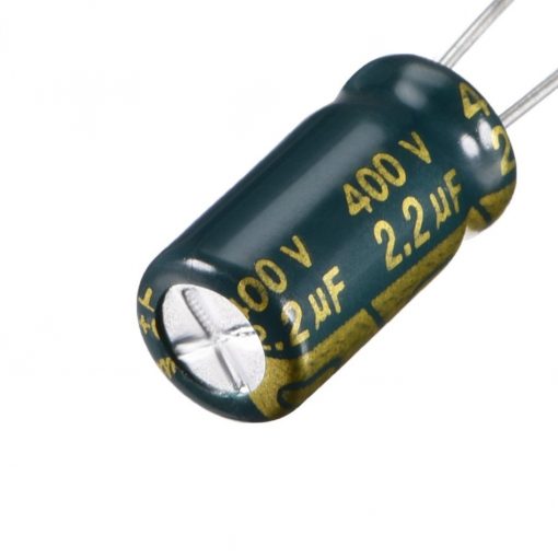 Electrolytic Capacitor 2.2uF 400V Radial Polarized Aluminum Electrolytic Capacitor