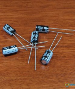 Electrolytic Capacitor 100uF 16V Radial Polarized Aluminum Electrolytic Capacitor